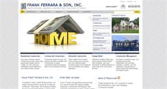 Desktop Screenshot of frankferrara.com