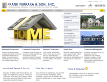 Tablet Screenshot of frankferrara.com